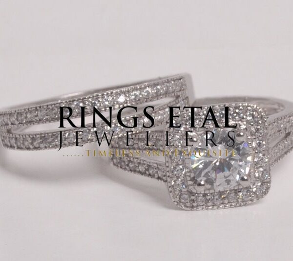 Ayomzy bridal set in 18karats gold  (2 in 1)